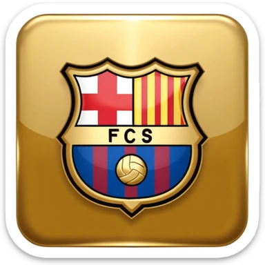 Barça escudo sticker