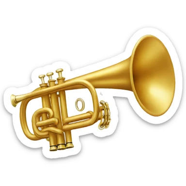 Voice Trumpet sticker