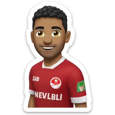 En-nesyri sevilla FC  sticker