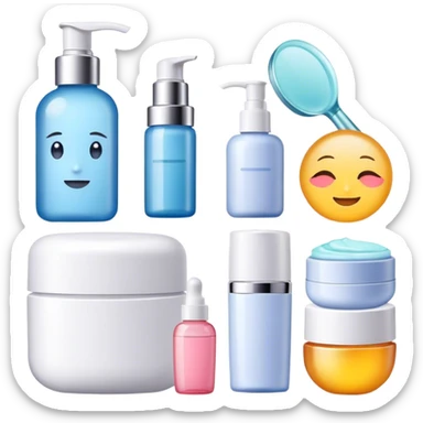 Skin care  sticker