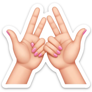 Pinky promise sticker