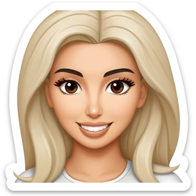 Kim kardashian sticker