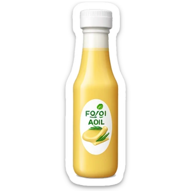 one bottle of Aioli sticker