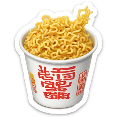Cup Noodles sticker