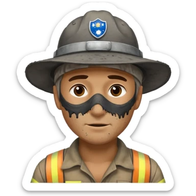 australlian man died in australlian fire sticker