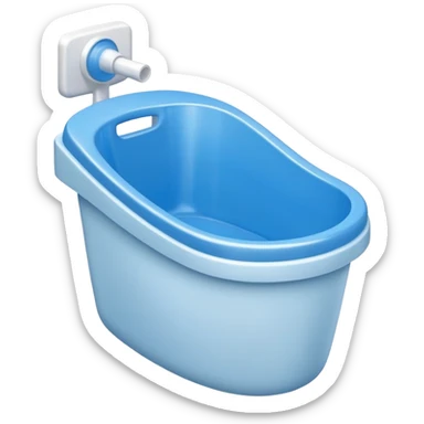 Potty tub sticker