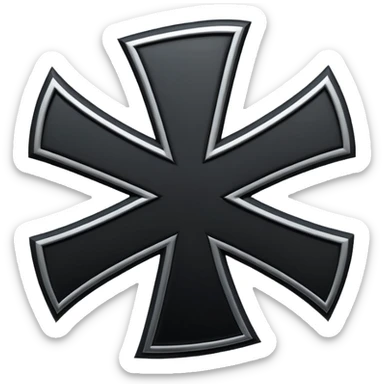 Nazi swastika sticker