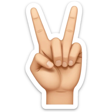 Gdk gang sign sticker