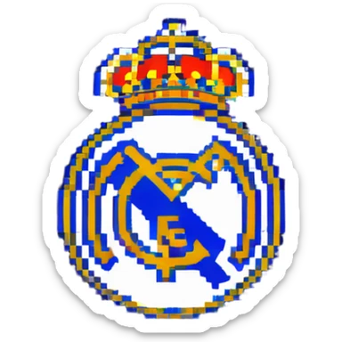 Real Madrid logo sticker