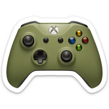 Khaki green Xbox controller  sticker