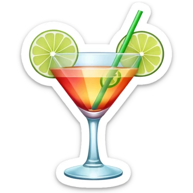 cocktail sticker