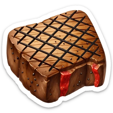 bistec de carne como el de tom y jerry sticker