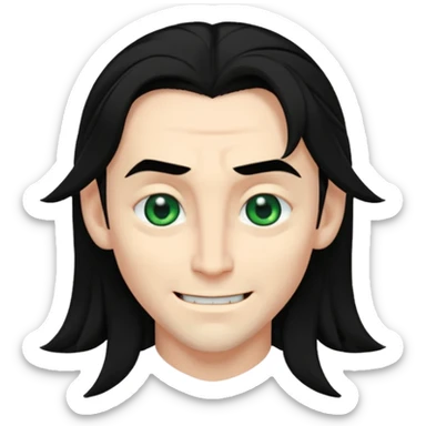 loki winking sticker