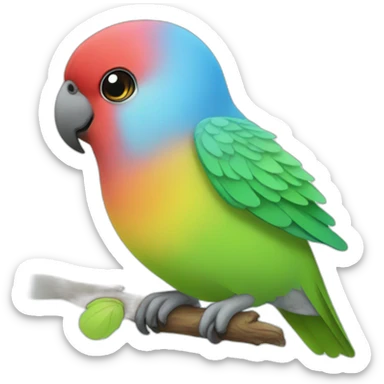lovebird sticker
