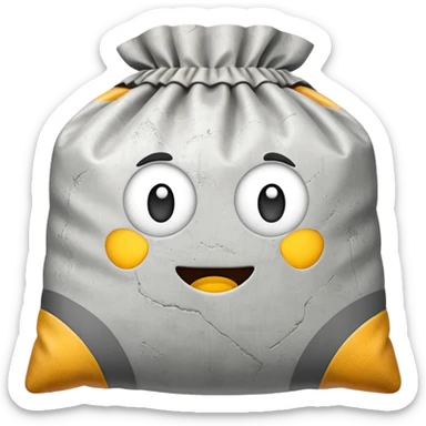CEMENT BAG sticker
