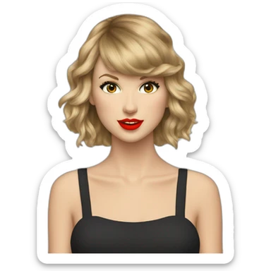 Taylor swift red album sticker