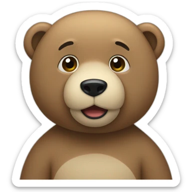 Oso sticker