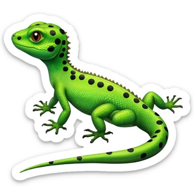 LIZARD which has some really long and large dots on its back. looks like the one on the Hands on Machine learning with scikit learn&tensorflow book sticker