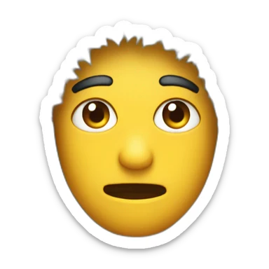 freezing face sticker