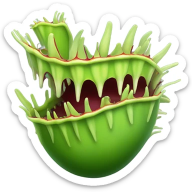 Venus flytrap sticker