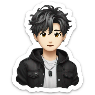 Bang chan in stray kids sticker