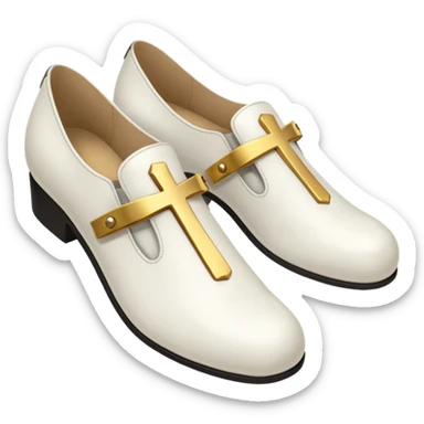 christ shoes sticker