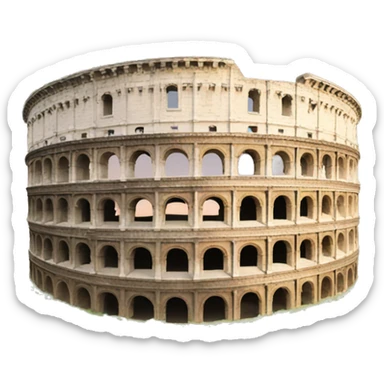 Rome coliseum  sticker