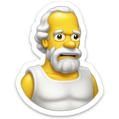 Homer a 300 ans sticker