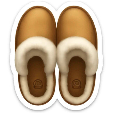 UGG slippers  sticker