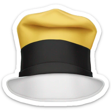 Madeline book character's Hat no pole sticker