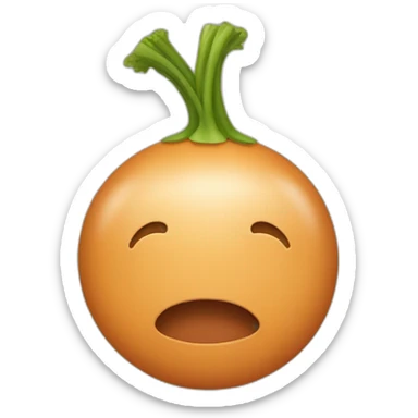 veggie tan tan sticker