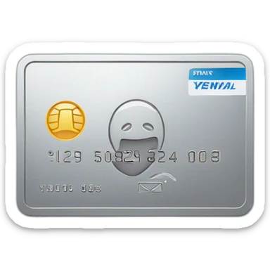 platinum amex card sticker