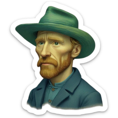 Vicent Van Gogh sticker