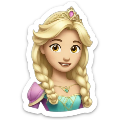 Aurora-princess sticker