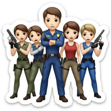 Resident Evil memes sticker