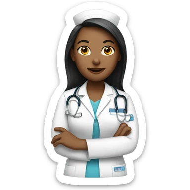 Nurse sticker