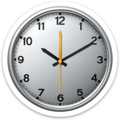 Clock sticker
