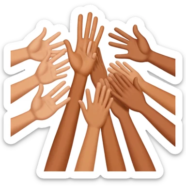 – 234 High Five Emoji Stock Illustrations, Vectors & Clipart clap palms touch
 sticker