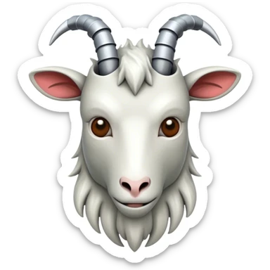 Mechanical Goatman sticker