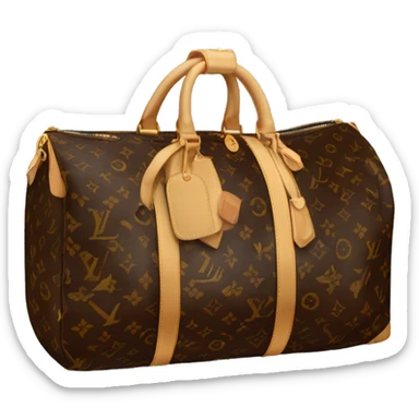 Louis Vuitton duffle bag  sticker
