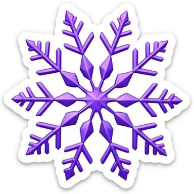 Dca fiocco viola sticker