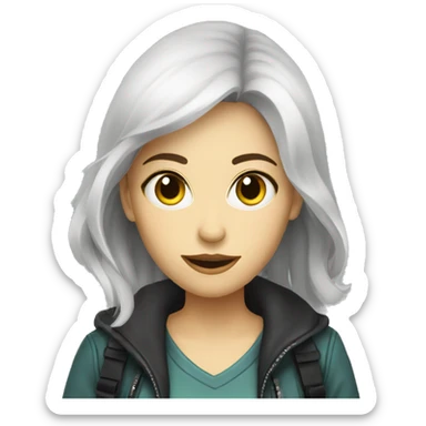 Laura Omega ghost hunters  sticker