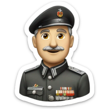 The leader of Germany during the years 1939-1945 sticker