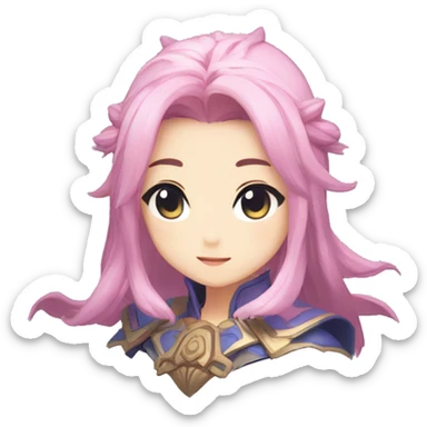 “Lumine” from “Genshin Impact” sticker