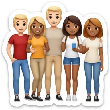friend group sticker