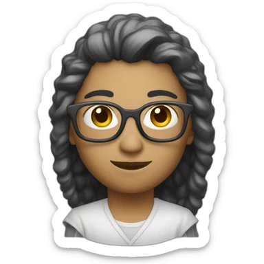 white Optics Seller sticker