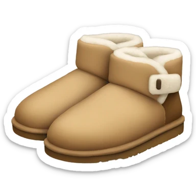 UGG slippers  sticker