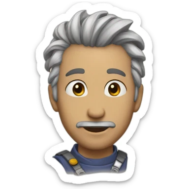 cos loves landu sticker