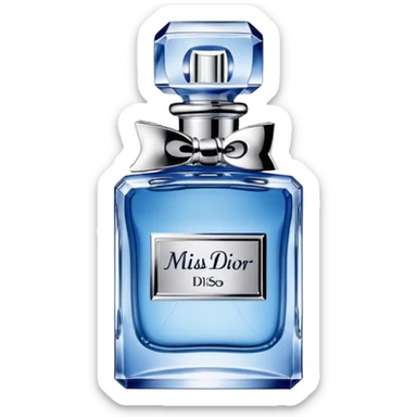 Miss Dior pefume  blue sticker