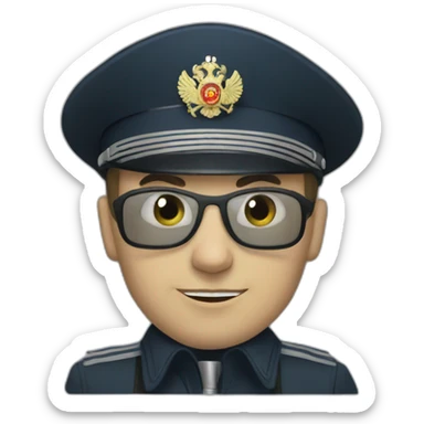 Russian Police sticker